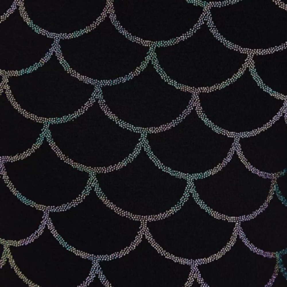 TORRID LIGHTWEIGHT MERMAID SCALE SLEEP LEGGING - Picture 2 of 3